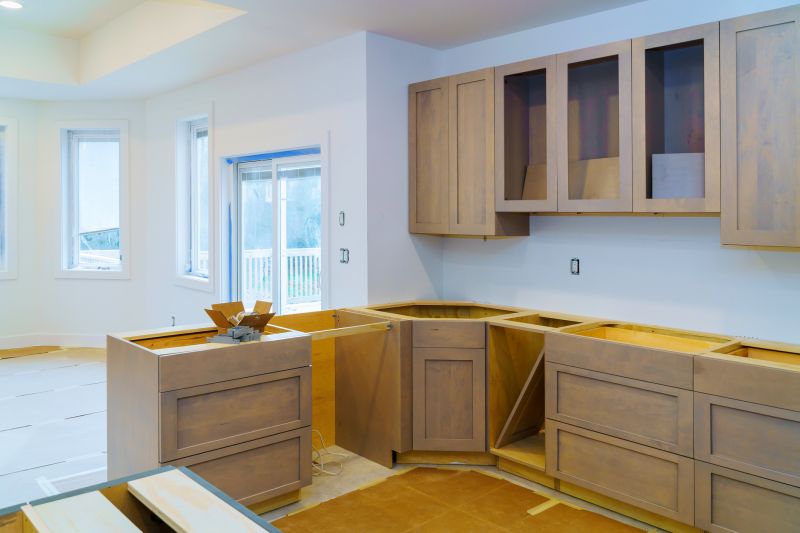Cherry Cabinet Refacing in Carmel, IN