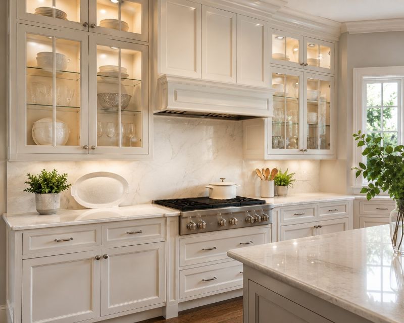 Glazed Cabinets Installation in Dayton, OH