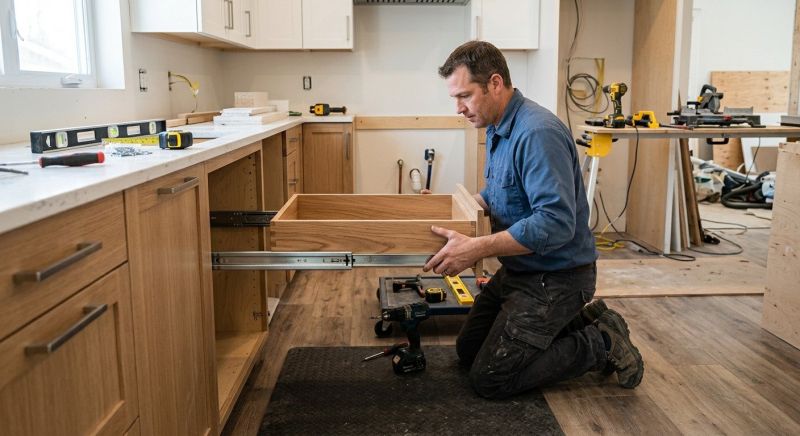 Kitchen Drawer Installation in Dayton, OH