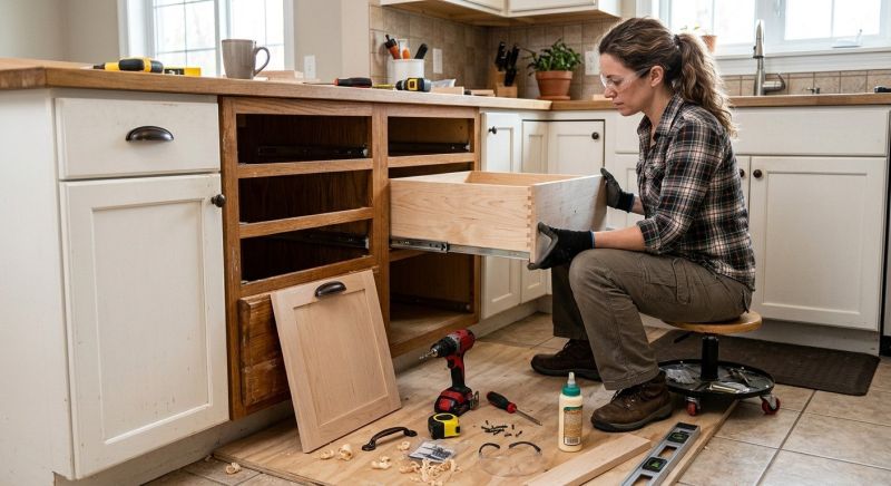 Kitchen Drawer Installation in Terre Haute, IN