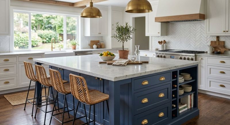 Kitchen Island Installation in Terre Haute, IN