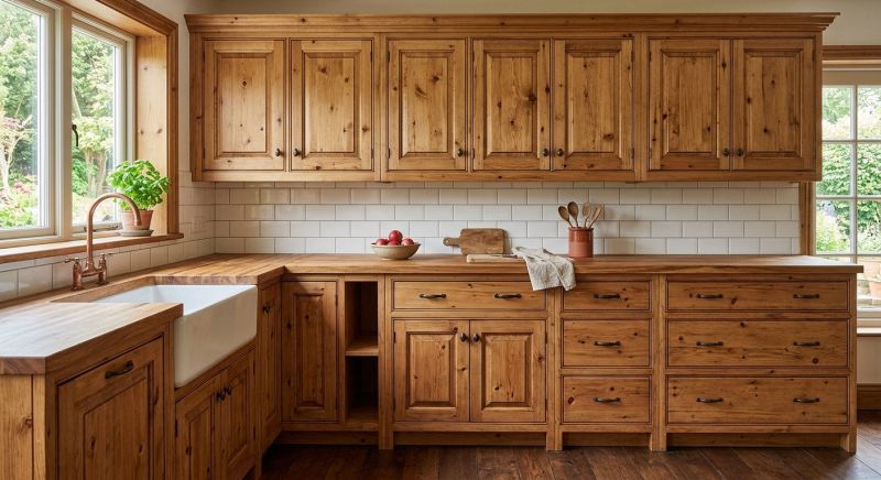 Pine Cabinets Installation in Terre Haute, IN
