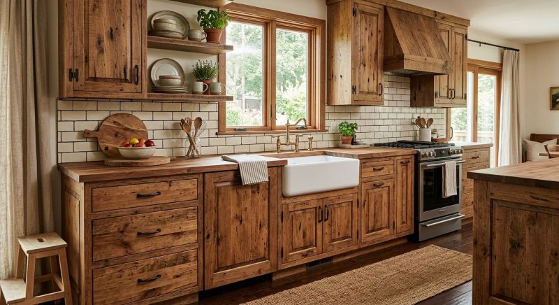 Rustic Cabinets Installation in Terre Haute, IN