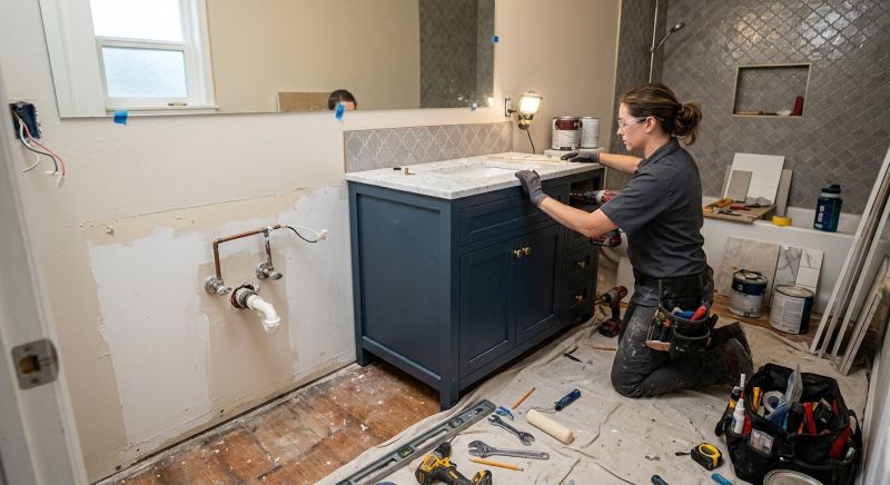 Vanity Remodeling in Dayton, OH
